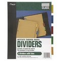 Mead 20250 11 x 8.50 in. Tab Index Dividers ME574021